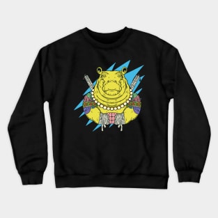 Hippopotamus Crewneck Sweatshirt